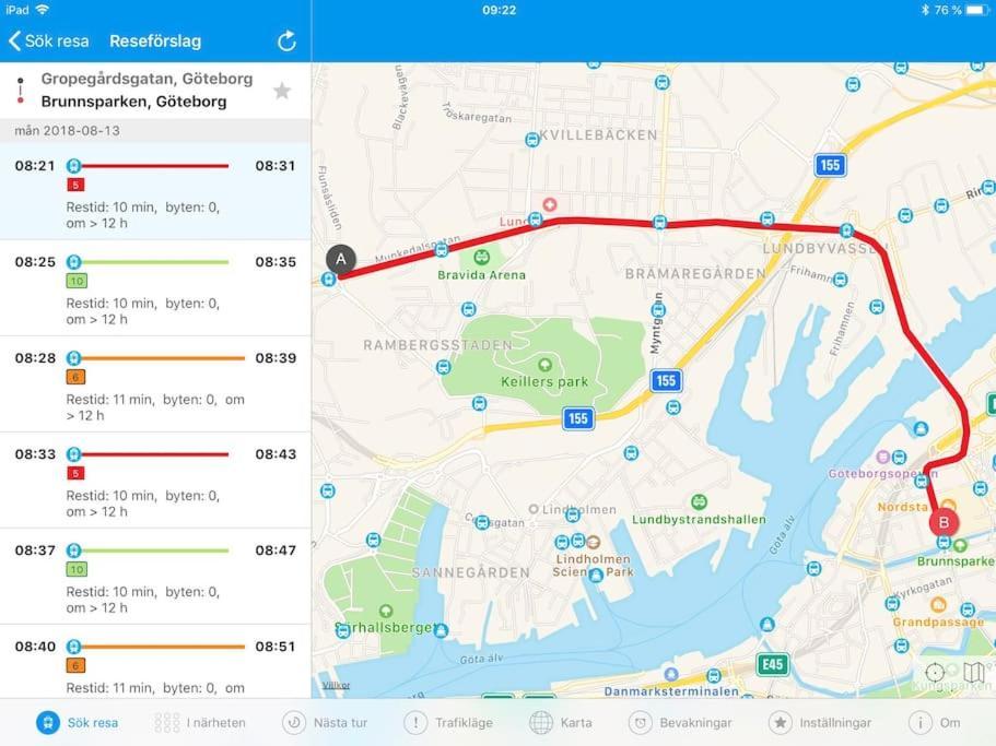 Downtown In Ten - Free Parking Lägenhet Göteborg Exteriör bild